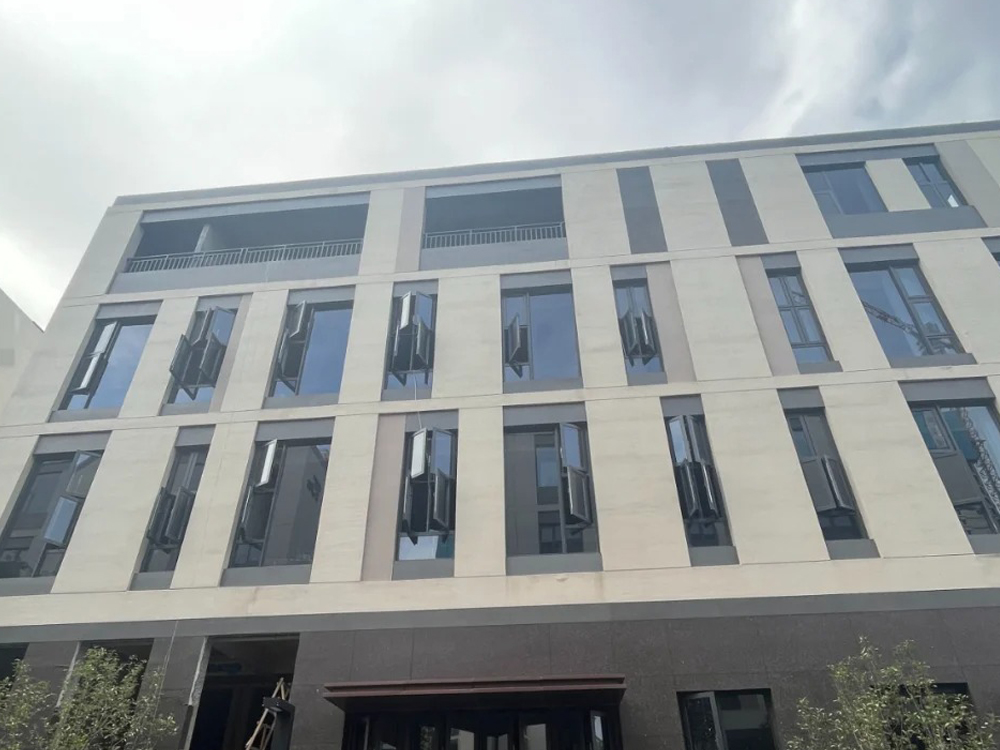 郑州南三环独栋办公楼施工中